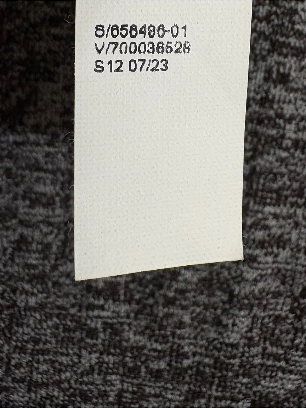 Athleta Luxe Seamless Polo Tee Charcoal Gray Ribbed Short Sleeve Size M
